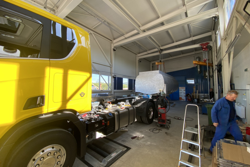 Servis / Oprava cisternových nadstavieb - foto Servis / Oprava cisternových nadstavieb - foto